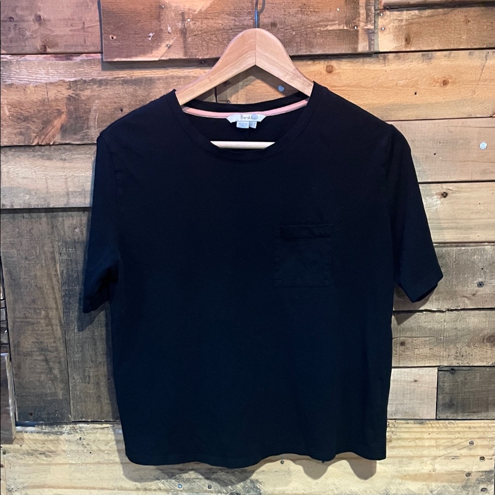 Boden Black Short Sleeve Women's Tee